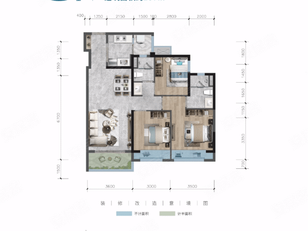 成都高新区南延线蒂梵尼TOWN实图实价 广都地铁口 名著司南蒂梵尼大小次卧可打包押一付一出租房源真实图片